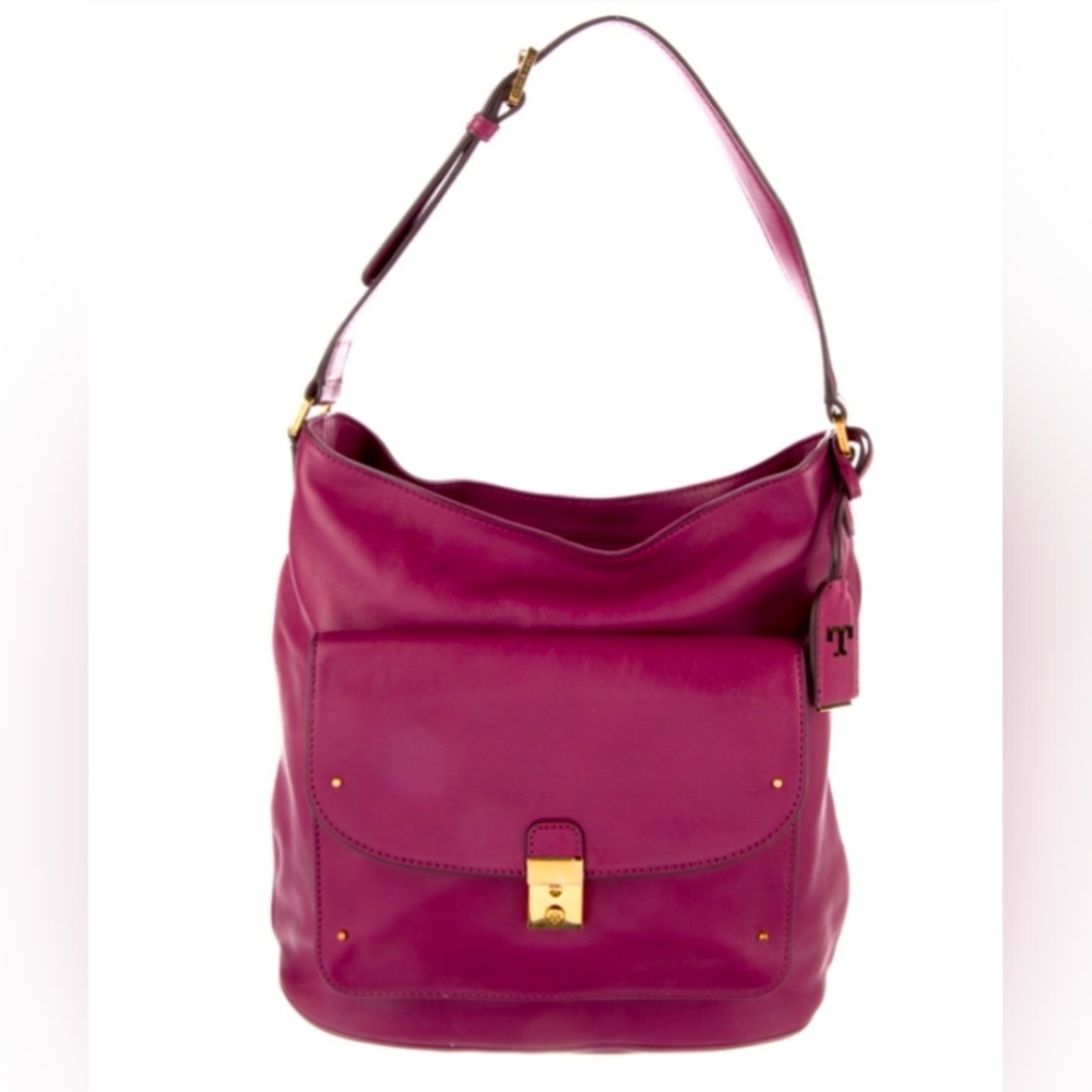Elegant Purple Shoulder Bag - Picture 2 of 12